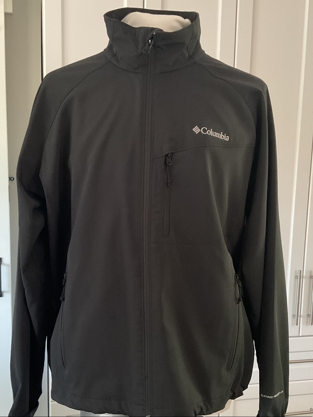 Columbia Men’s Interchange Softshell Jacket – XL | Black